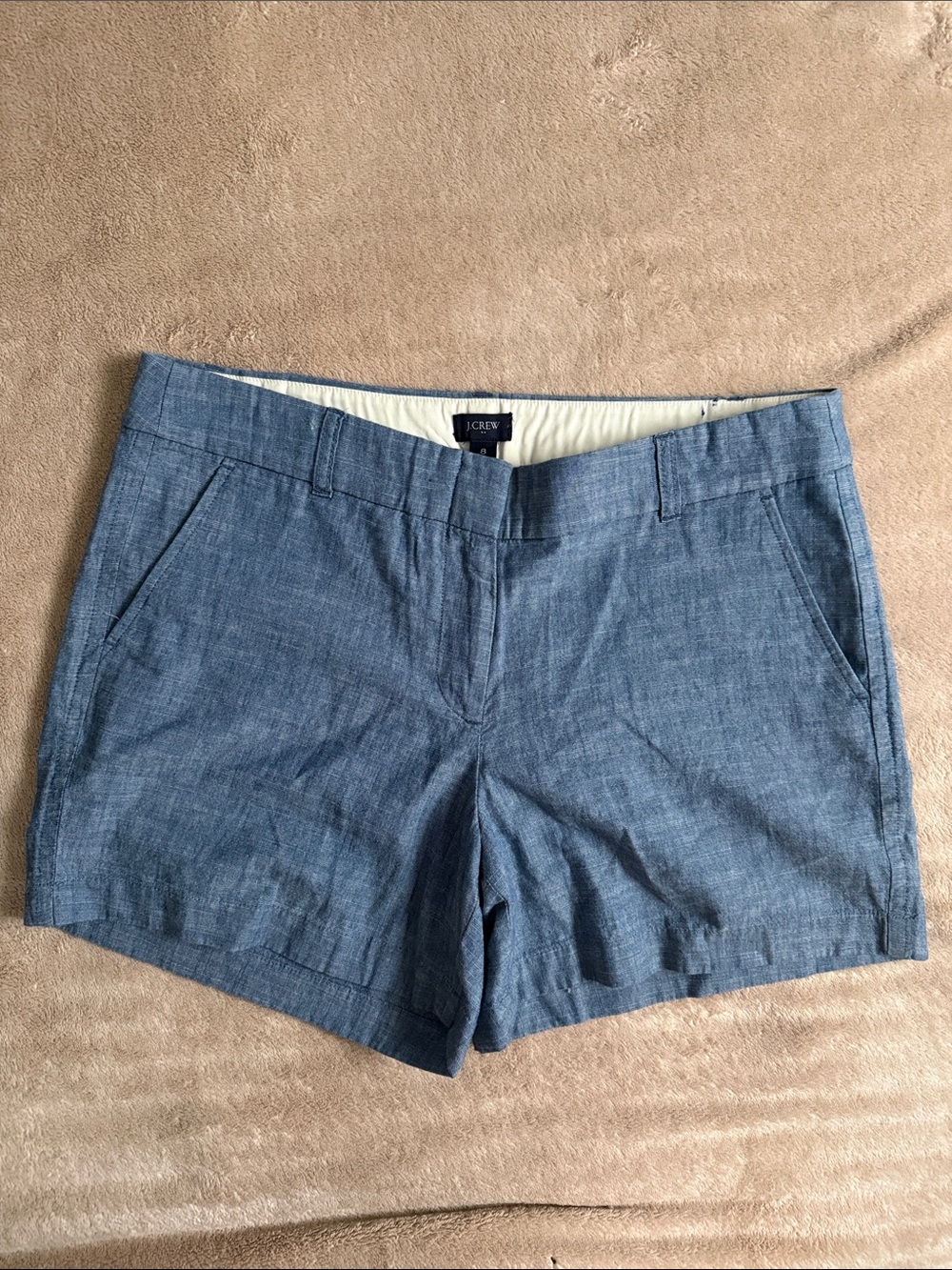 J. Crew Chambray Shorts - Size 8